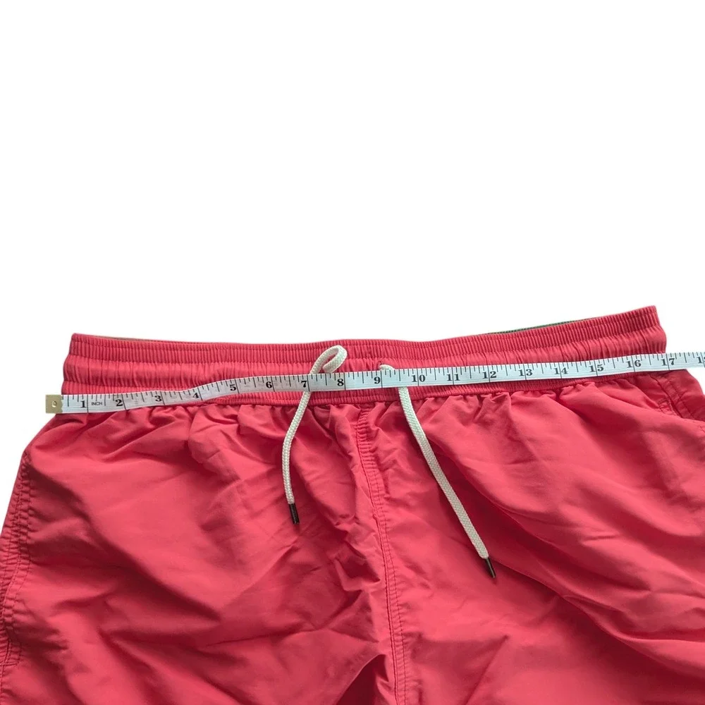 POLO Ralph Lauren Swimwear Swim Trunks Green‎ Pony Logo Preppy Mens Size XL/TG